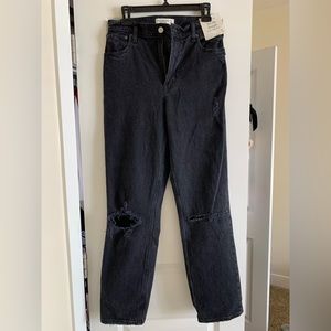 Abercrombie & fitch ultra high rise 90s straight